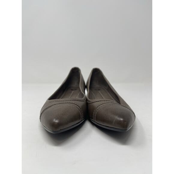 FRYE- Alicia Ballet Flats Women's Size 8M Brown Excellent condition $167 - Picture 2 of 11